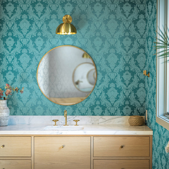 Damsel Textured Peel and Stick Wallpaper