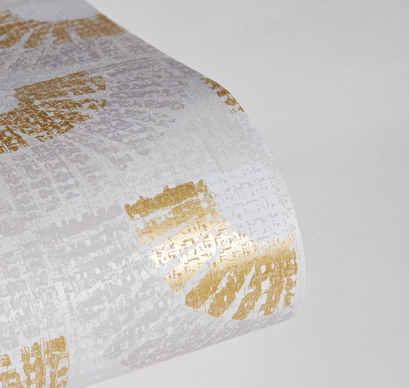 Grasscloth Fans Peel and Stick Wallpaper