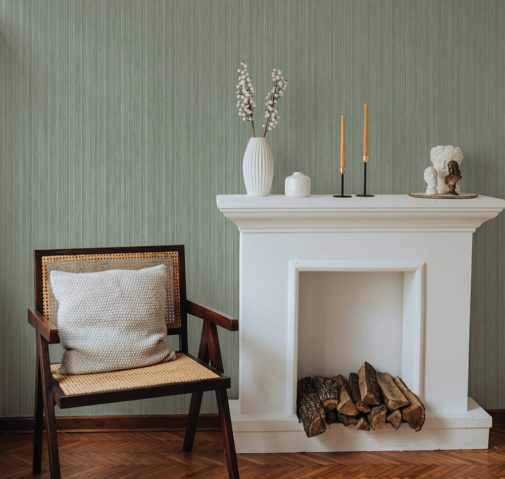 Grasscloth Peel and Stick Wallpaper