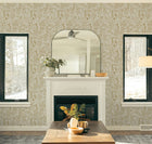 Homestead Floral Metallic Wallpaper