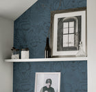 Homestead Floral Metallic Wallpaper
