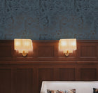 Homestead Floral Metallic Wallpaper