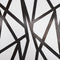 Intersections Removable Wallpaper Sample Swatch  option Black on White Sample