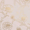 Peonies Removable Wallpaper  option Rose Pink/Gold