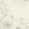 Peonies Removable Wallpaper Sample Swatch  option Gold Sample