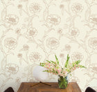 Peonies Removable Wallpaper