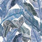 Bahama Palm Removable Wallpaper  option Indigo Breeze