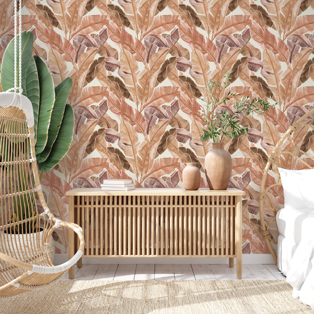 Bahama Palm Peel and Stick Wallpaper