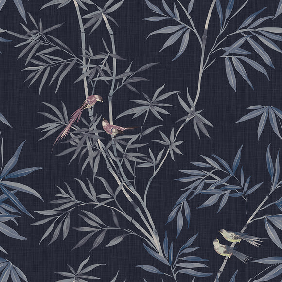 Bamboo Chinoiserie Removable Wallpaper