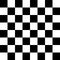 Checkmate Removable Wallpaper Sample Swatch  option Black/White Sample