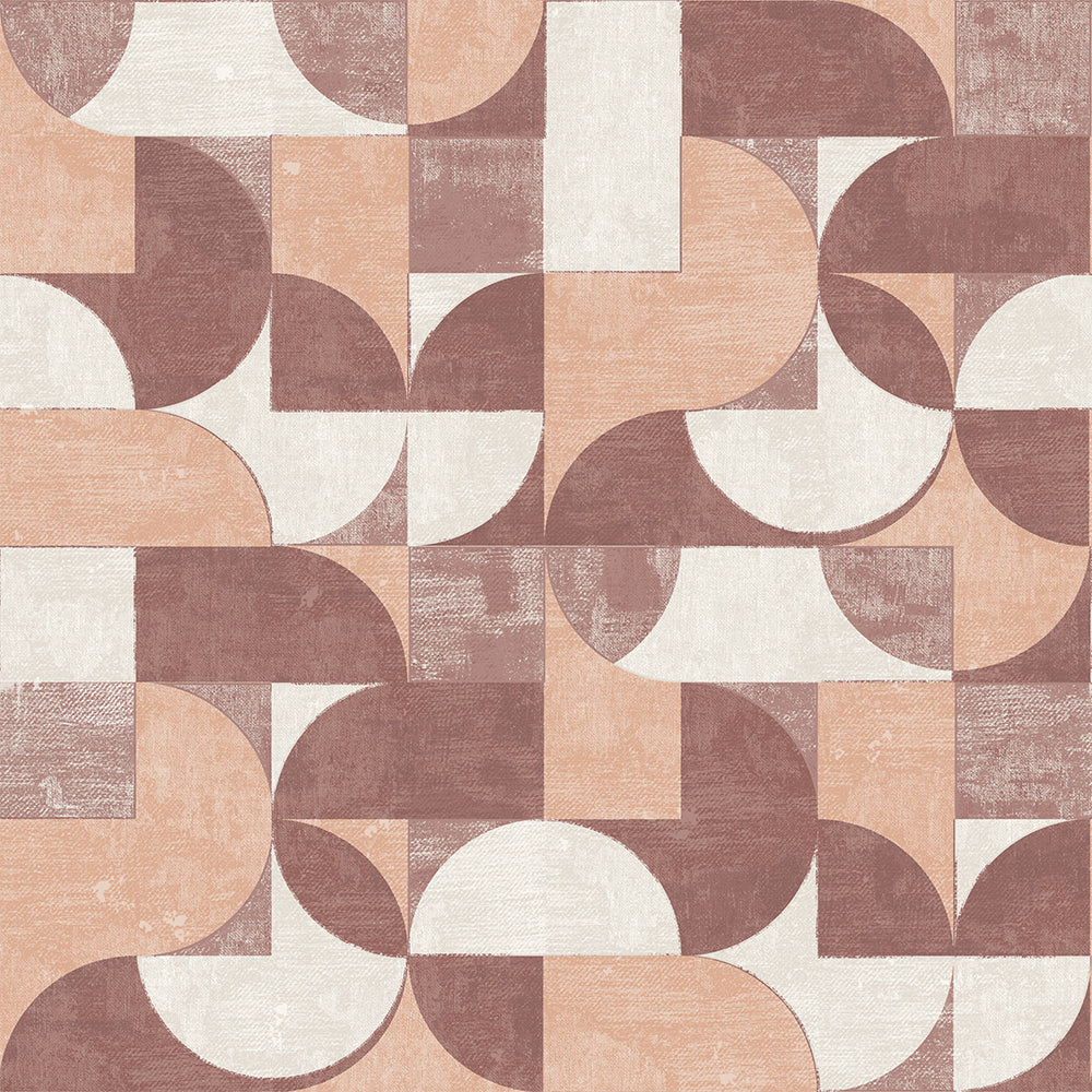 Composed Shapes Peel and Stick Wallpaper