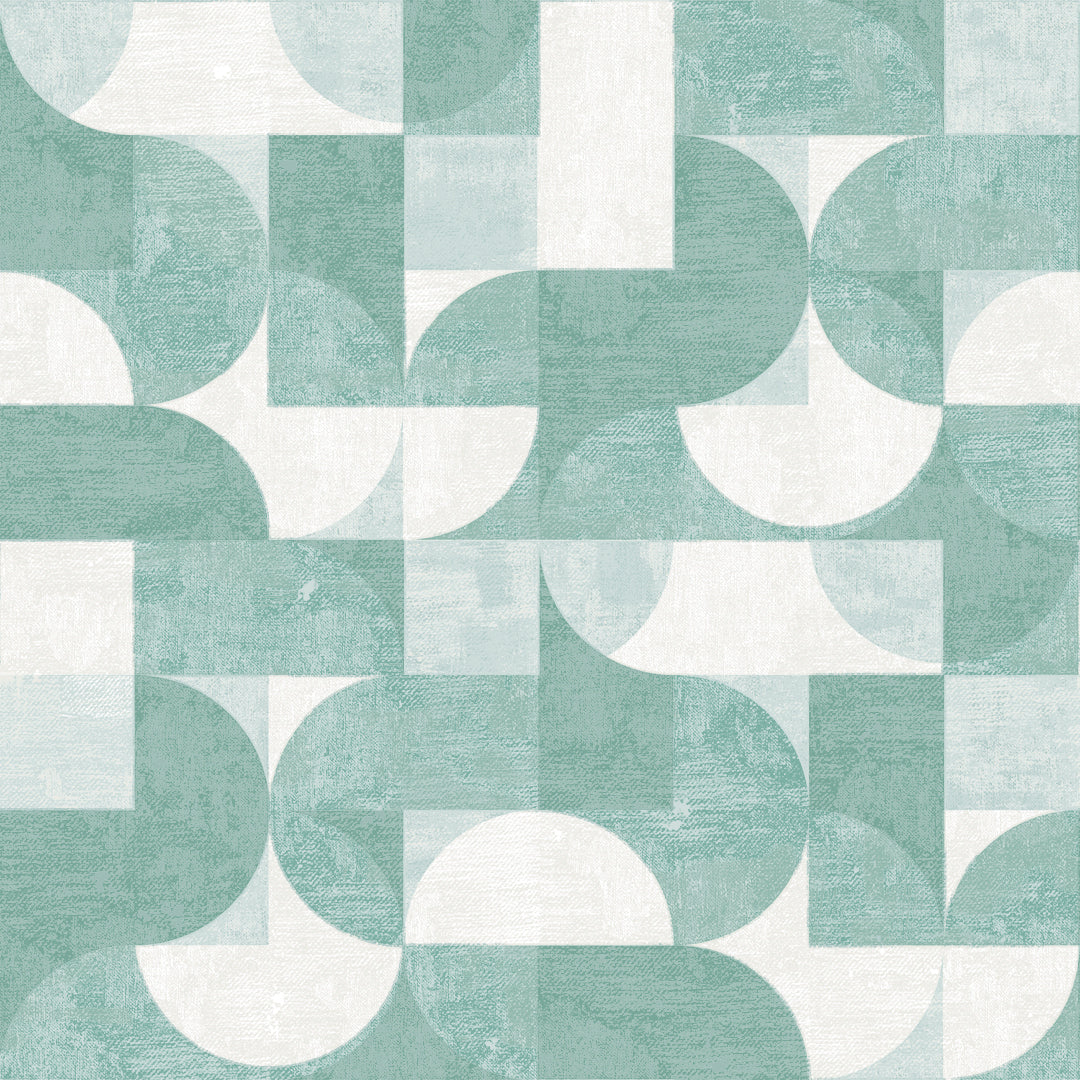 Tempaper Composed Shapes Removable Wallpaper Sample Swatch - 2Modern