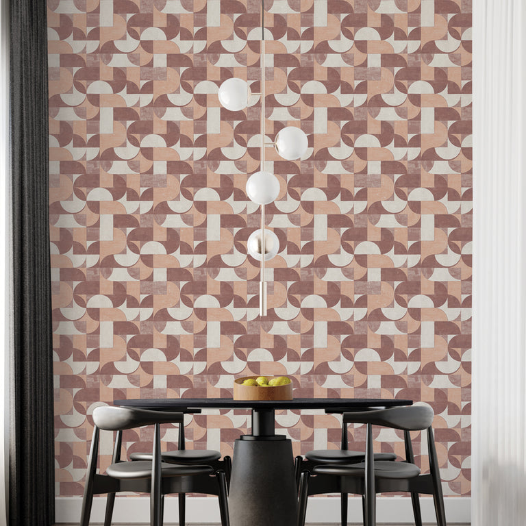 Tempaper & Co Composed Shapes Removable Wallpaper - 2Modern