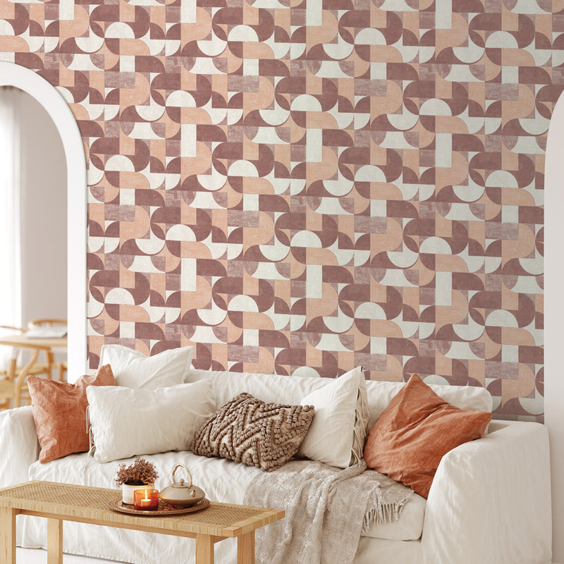 Tempaper Composed Shapes Peel and Stick Wallpaper - 2Modern