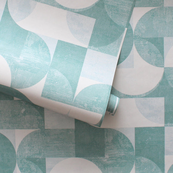 Tempaper & Co Composed Shapes Removable Wallpaper - 2Modern