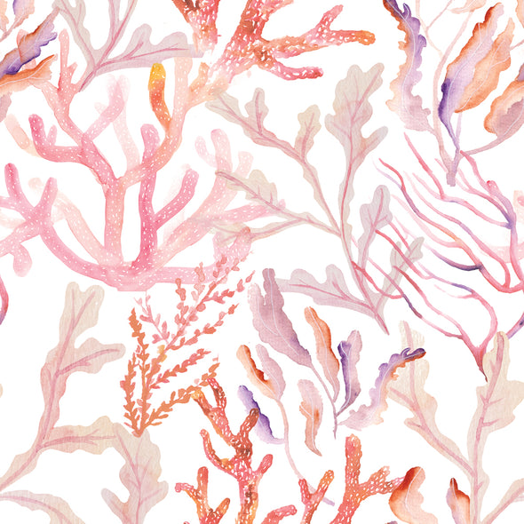 Coral Reef Removable Wallpaper Sample Swatch