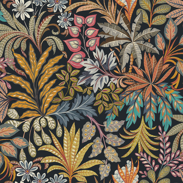 Crafted Floral Removable Wallpaper Sample Swatch