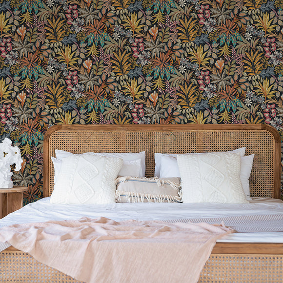 Crafted Floral Peel and Stick Wallpaper