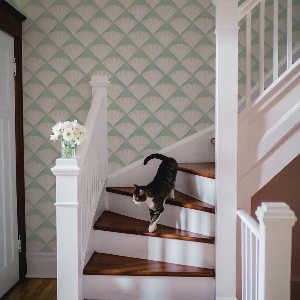 Deco Shell Peel and Stick Wallpaper