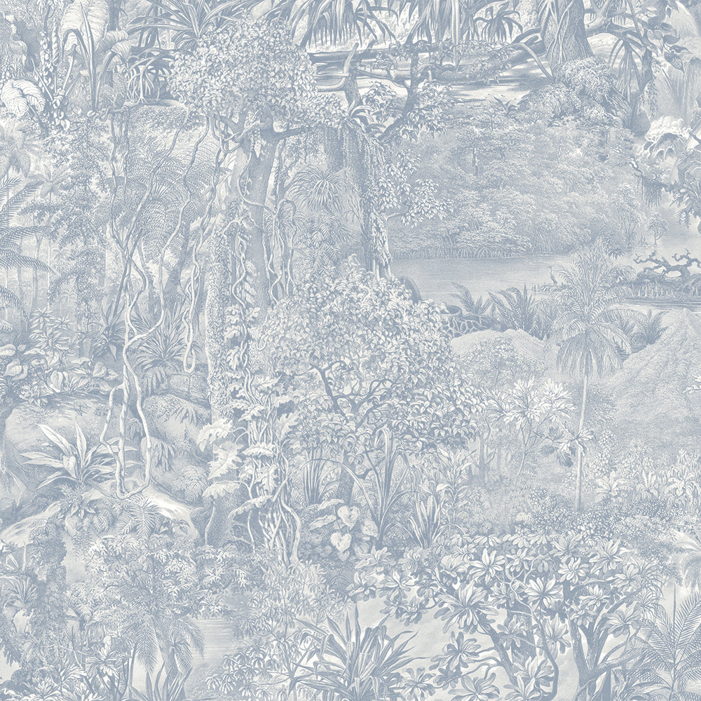 Jungle Toile Peel and Stick Wallpaper