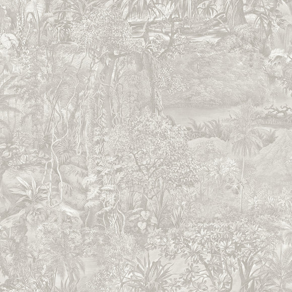 Jungle Toile Removable Wallpaper Sample Swatch