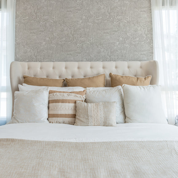 Jungle Toile Peel and Stick Wallpaper