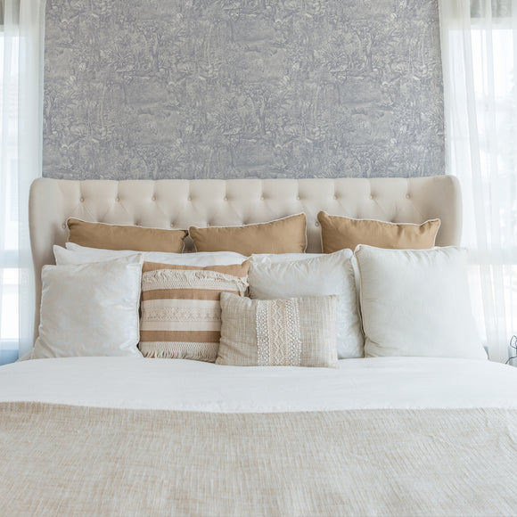 Jungle Toile Peel and Stick Wallpaper