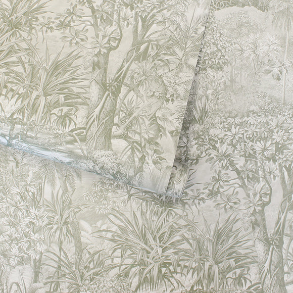 Jungle Toile Peel and Stick Wallpaper