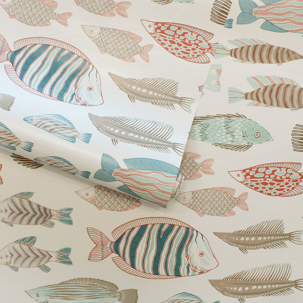 Marine Fish Peel and Stick Wallpaper
