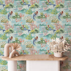 Mermaid Toile Removable Wallpaper