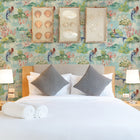 Mermaid Toile Removable Wallpaper