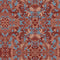 Ornate Medallion Removable Wallpaper  option Ruby Blue