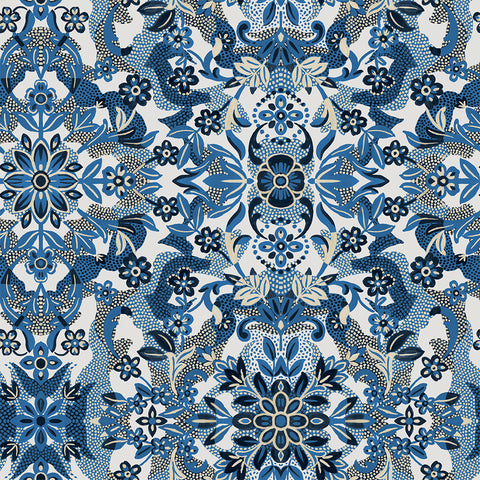 Ornate Medallion Removable Wallpaper Sample Swatch