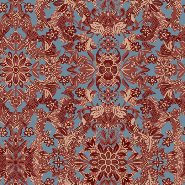 Ornate Medallion Removable Wallpaper Sample Swatch
