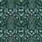 Scandi Floral Removable Wallpaper Sample Swatch  option Calypso Teal Sample