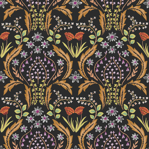 Scandi Floral Removable Wallpaper Sample Swatch