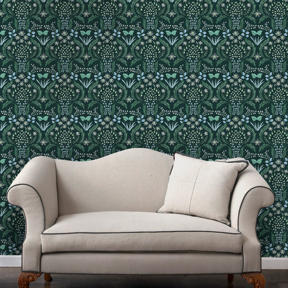 Tempaper & Co Scandi Floral Removable Wallpaper 2Modern
