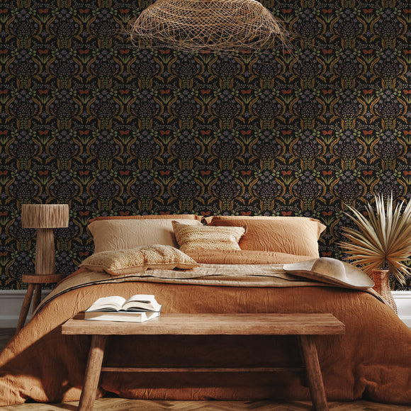 Scandi Floral Peel and Stick Wallpaper