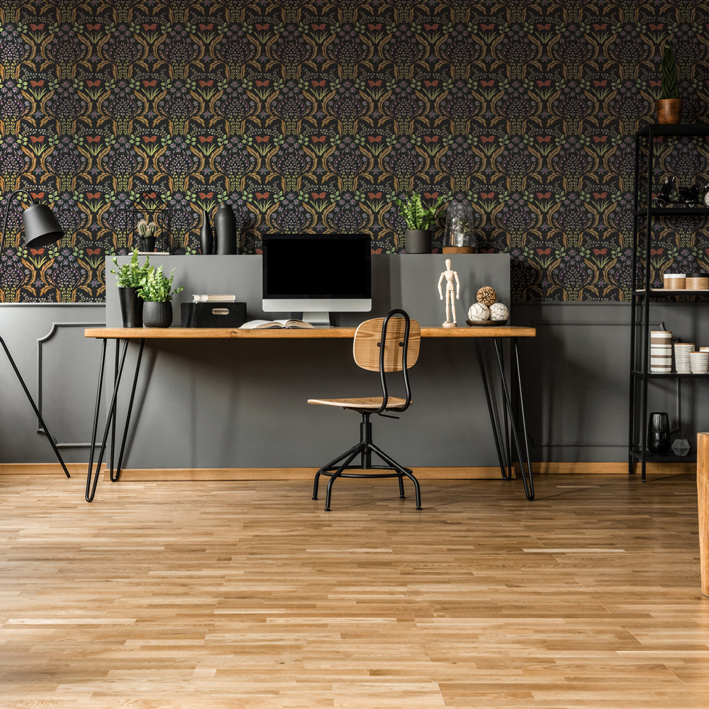Scandi Floral Peel and Stick Wallpaper