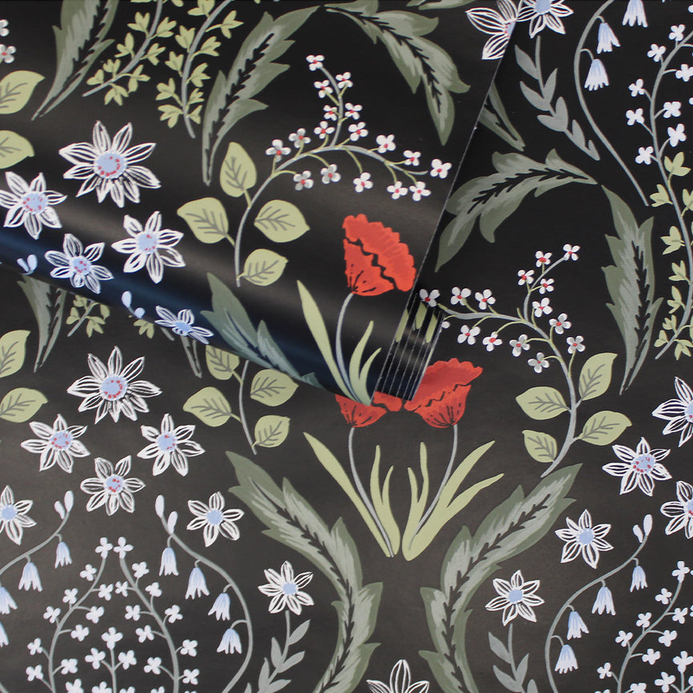 Scandi Floral Peel and Stick Wallpaper