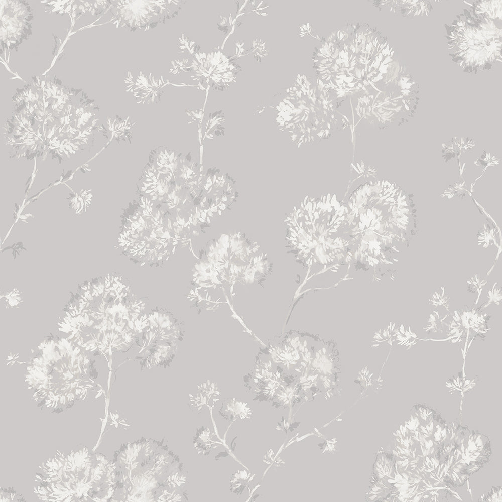 Sun-Bleached Floral Peel and Stick Wallpaper Sample Swatch