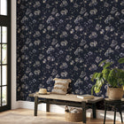 Sun-Bleached Floral Removable Wallpaper