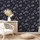 Sun-Bleached Floral Removable Wallpaper