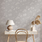 Sun-Bleached Floral Removable Wallpaper