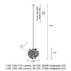 Argent Mon Bijou Pendant Light with Disc