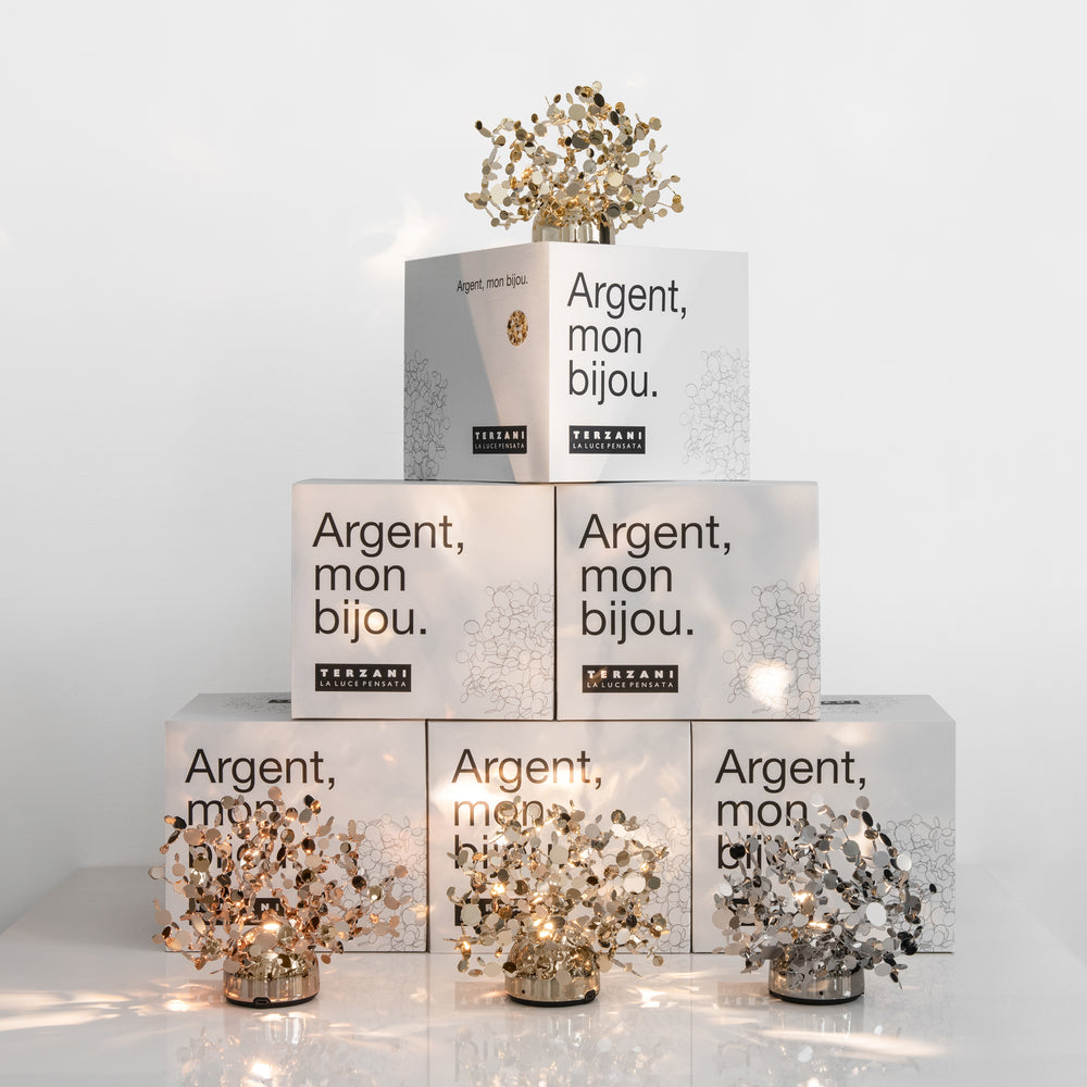 Argent Mon Bijou Portable Table Lamp