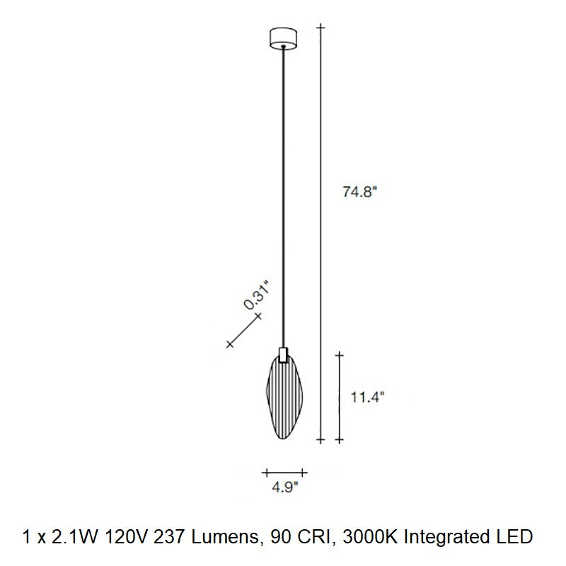 Harpe Single Pendant Light