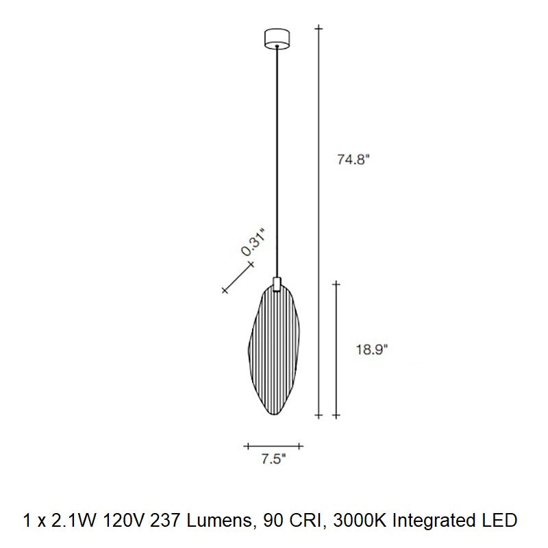 Harpe Single Pendant Light
