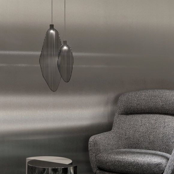 Harpe Single Pendant Light with Disc