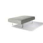Blade 1439-003 Bench Ottoman with Clear Acrylic Base